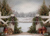 Frosted Evergreen Gate (MI)