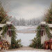 Frosted Evergreen Gate (MI)