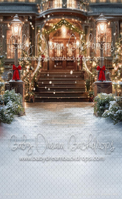 Frosted Victorian Porch Sweep (SW)