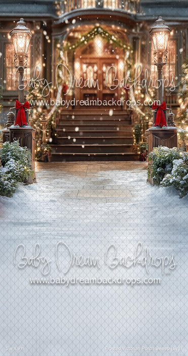 Frosted Victorian Porch Sweep (SW)