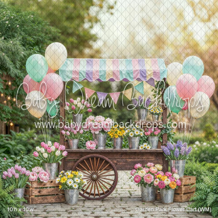 Garden Park Flower Cart (WM)