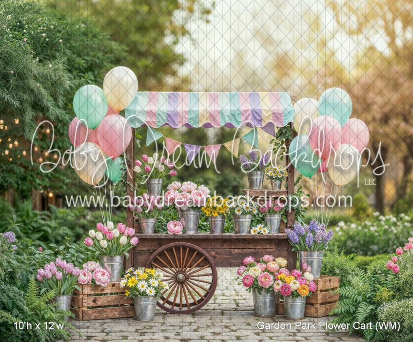 Garden Park Flower Cart (WM)