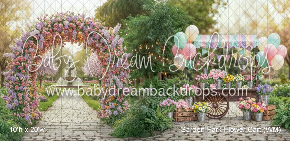 Garden Park Flower Cart (WM)