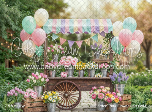 Garden Park Flower Cart (WM)