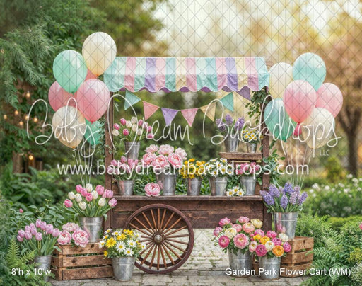 Garden Park Flower Cart (WM)