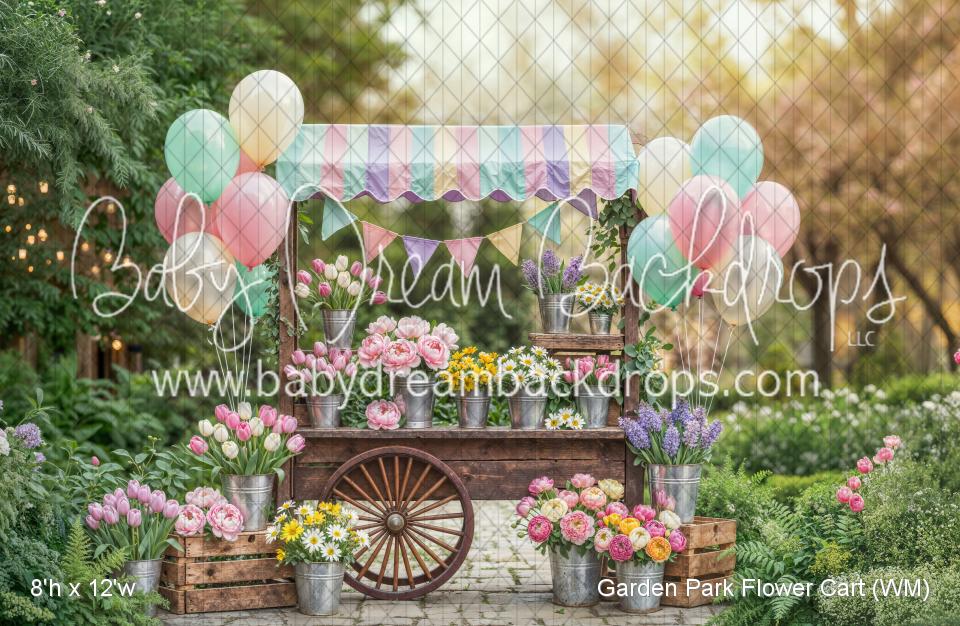 Garden Park Flower Cart (WM)