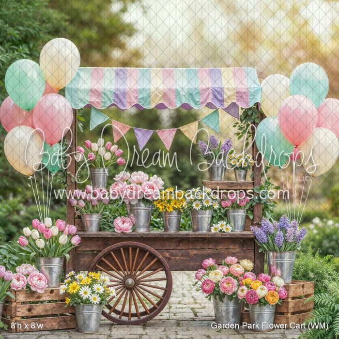 Garden Park Flower Cart (WM)