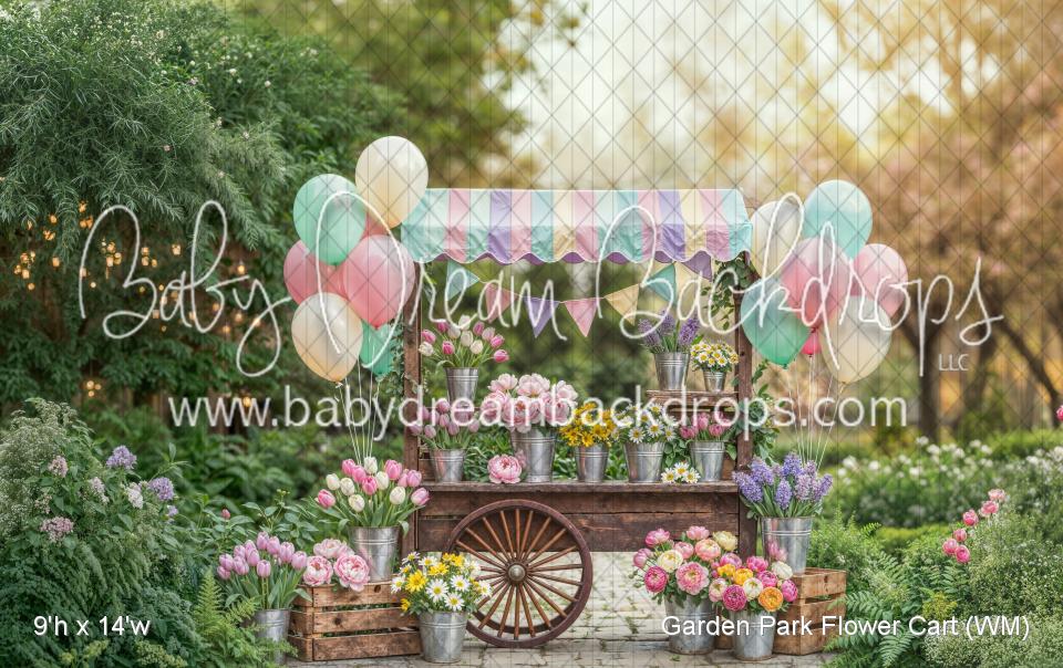 Garden Park Flower Cart (WM)