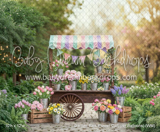 Garden Park Flower Cart (No Balloons) (WM)
