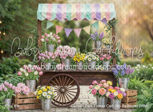 Garden Park Flower Cart (No Balloons) (WM)