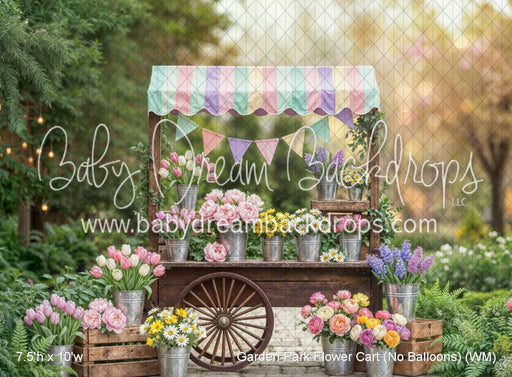 Garden Park Flower Cart (No Balloons) (WM)