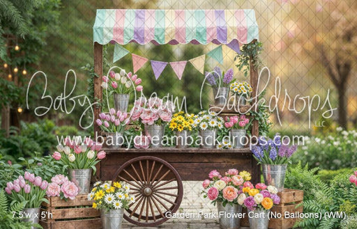 Garden Park Flower Cart (No Balloons) (WM)