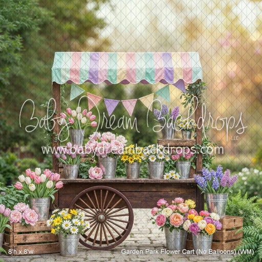 Garden Park Flower Cart (No Balloons) (WM)