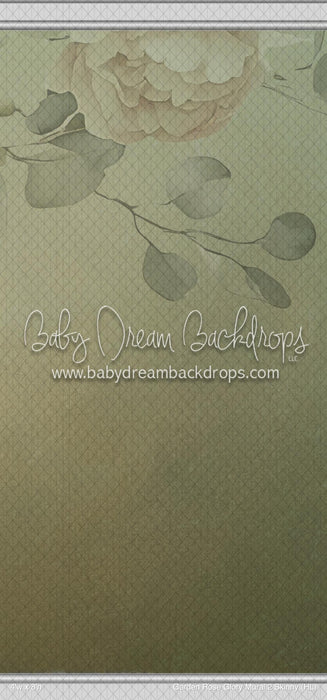 Garden Rose Glory Mural 2 Skinny (HL)