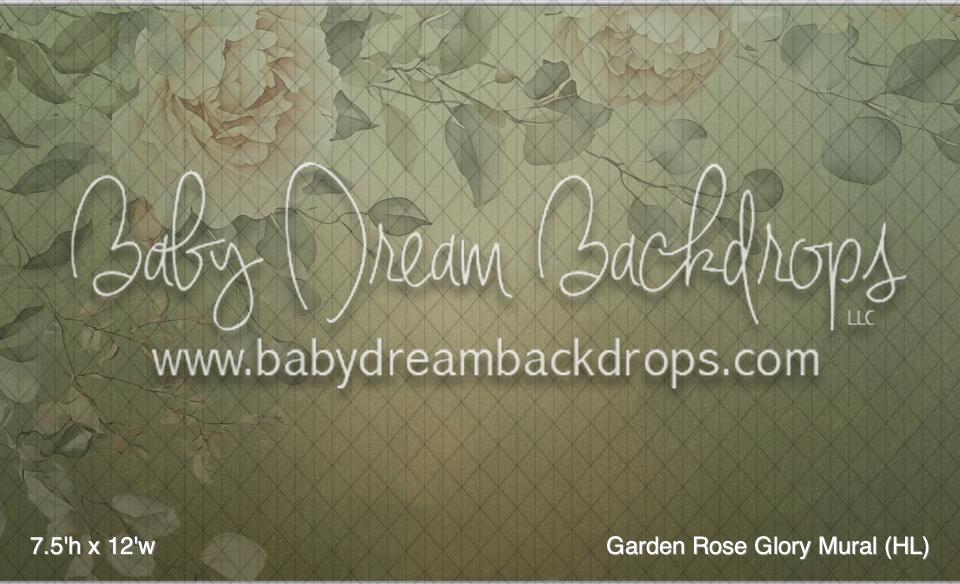 Garden Rose Glory Mural (HL)