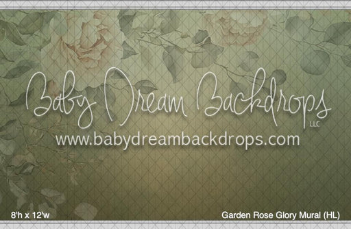 Garden Rose Glory Mural (HL)