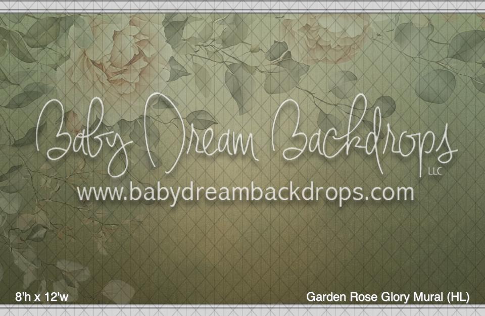 Garden Rose Glory Mural (HL)