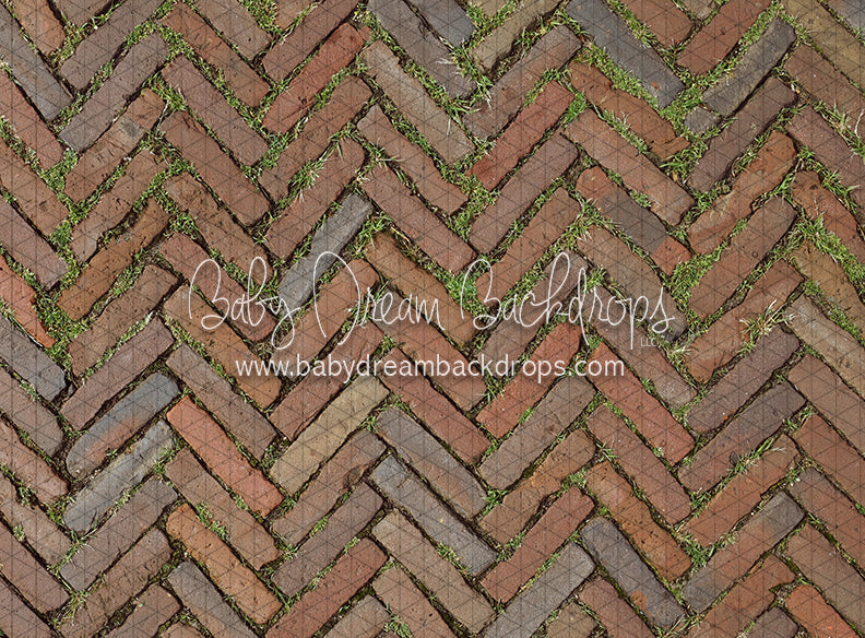 Garden Herringbone Brick (CC)