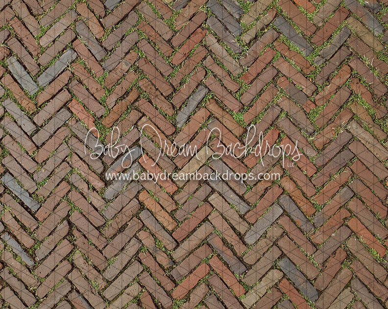 Garden Herringbone Brick (CC)