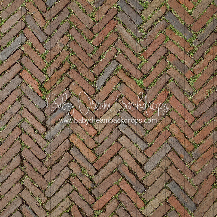 Garden Herringbone Brick (CC)