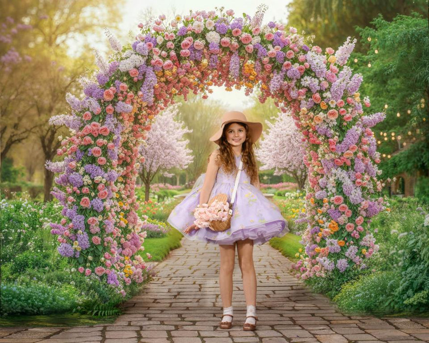 RTS FBK 8x10 Dream Fleece Garden Park Arch (WM) (Whitney)