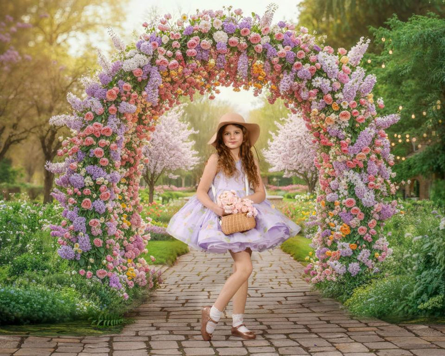 RTS FBK 8x10 Dream Fleece Garden Park Arch (WM) (Whitney)