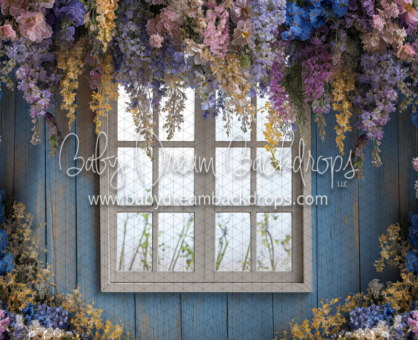Garden Wisteria Window (JA)