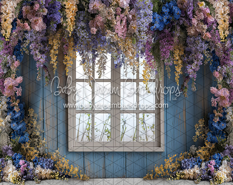 Garden Wisteria Window (JA)