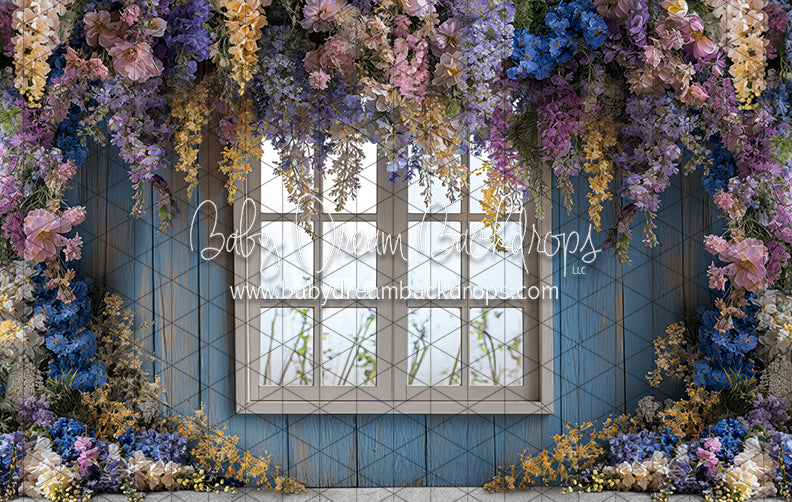Garden Wisteria Window (JA)