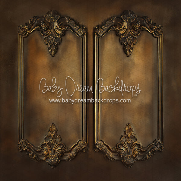 X Drop Gilded Golden Panels (CC)