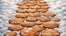 Gingerbread Charm Path Fabric Floor (MD)
