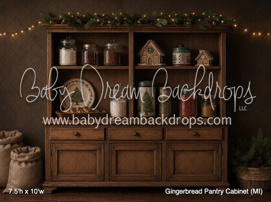 Gingerbread Pantry Cabinet (MI)