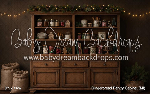 Gingerbread Pantry Cabinet (MI)