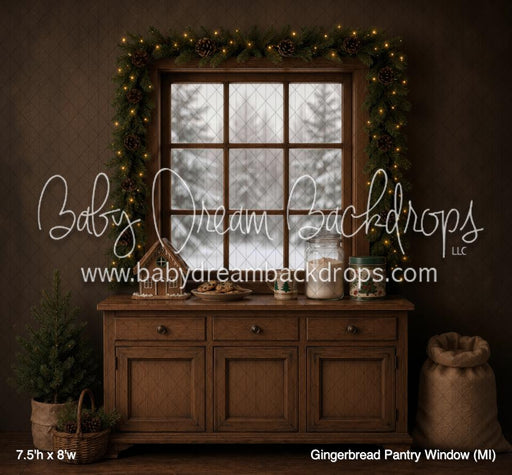 Gingerbread Pantry Window (MI)