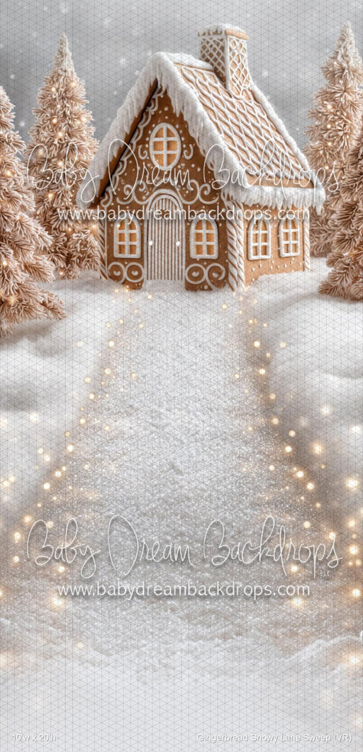 Gingerbread Snowy Lane Sweep (VR)