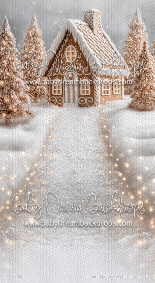 Gingerbread Snowy Lane Sweep (VR)