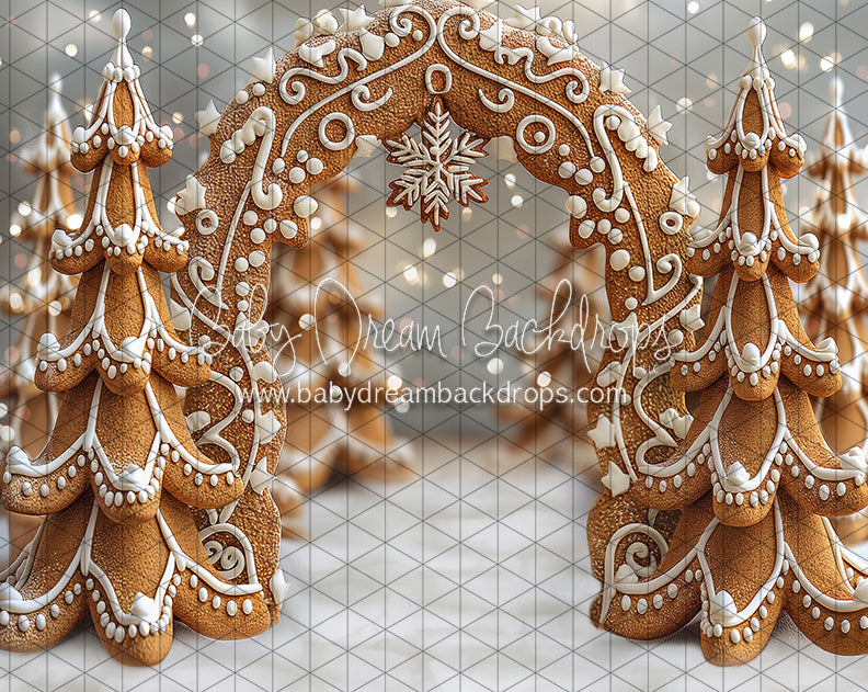Gingerbread Tree Farm Arch (JA)