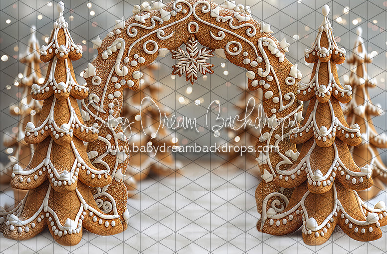 Gingerbread Tree Farm Arch (JA)