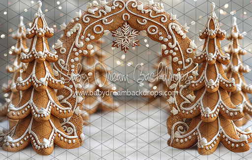 Gingerbread Tree Farm Arch (JA)