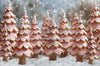 Gingerbread Tree Farm Pink (JA)