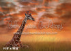 Giraffe on the Savannah (WM)