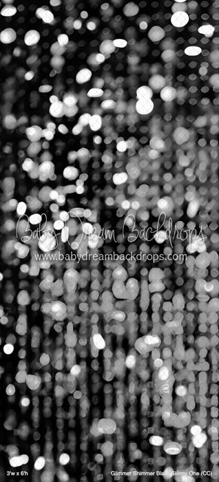 Glimmer Shimmer Black Skinny One (CC)