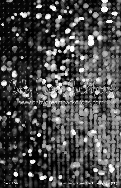 Glimmer Shimmer Black Skinny One (CC)
