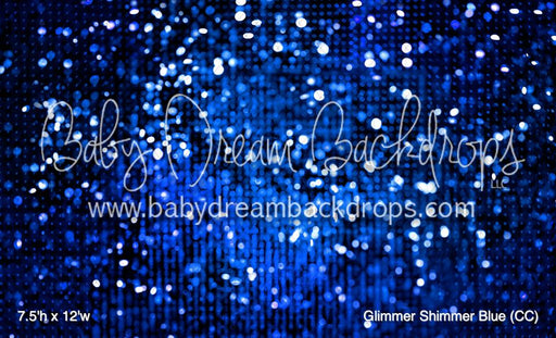 Glimmer Shimmer Blue (CC)