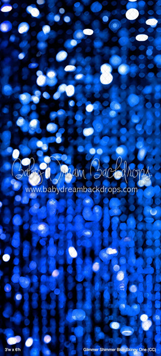 Glimmer Shimmer Blue Skinny One (CC)