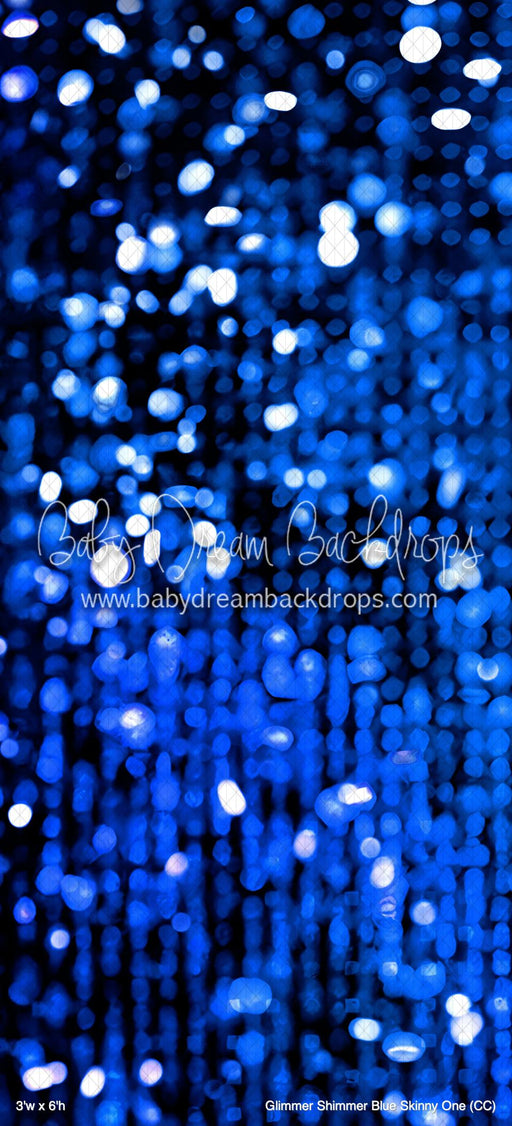 Glimmer Shimmer Blue Skinny One (CC)