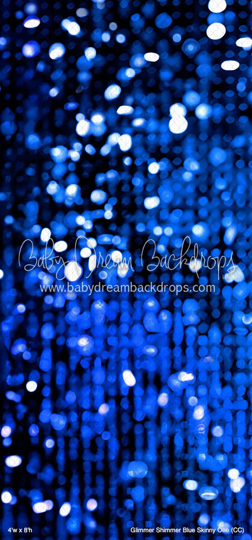 Glimmer Shimmer Blue Skinny One (CC)