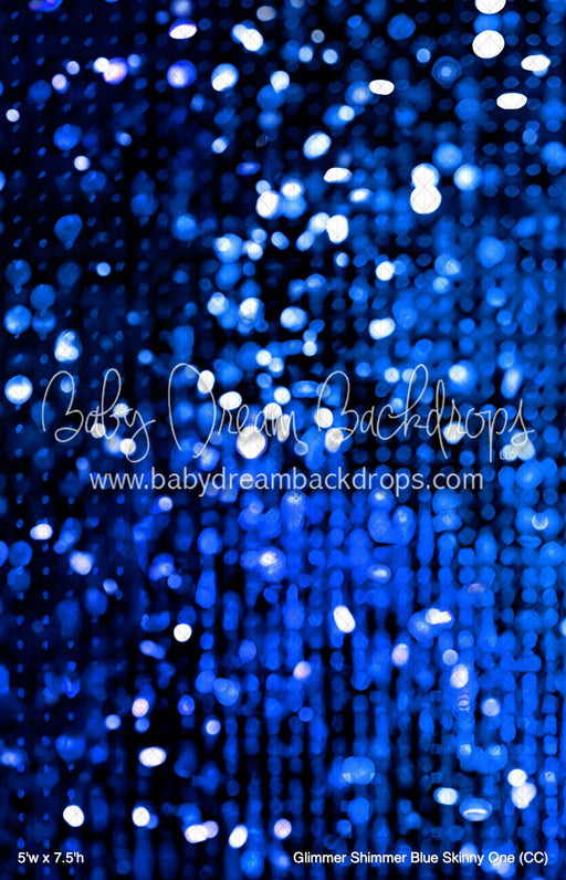 Glimmer Shimmer Blue Skinny One (CC)