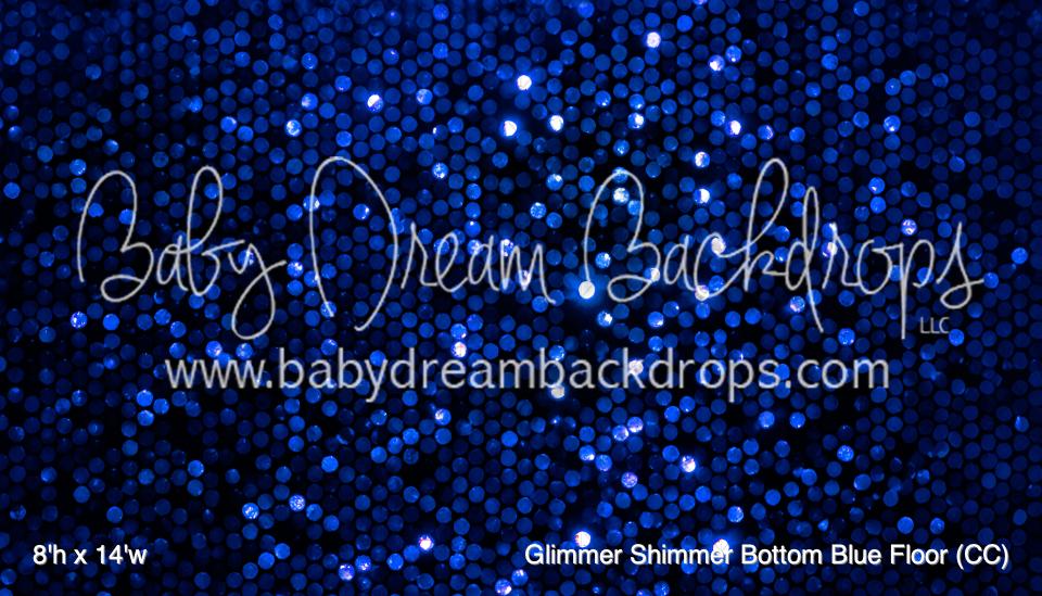 Glimmer Shimmer Bottom Blue Floor (CC)