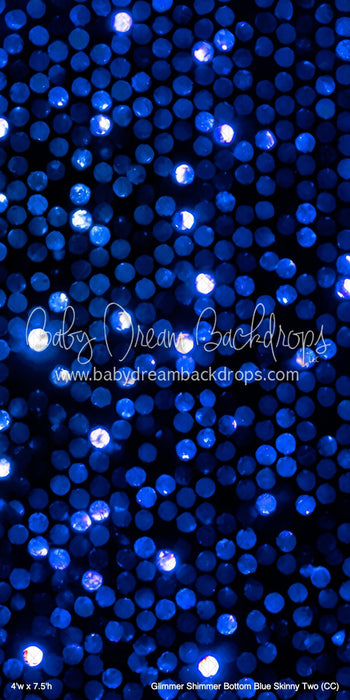 Glimmer Shimmer Bottom Blue Skinny Two (CC)